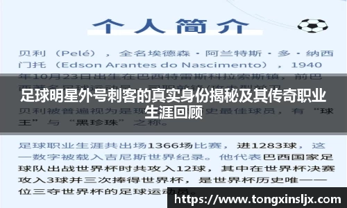 足球明星外号刺客的真实身份揭秘及其传奇职业生涯回顾